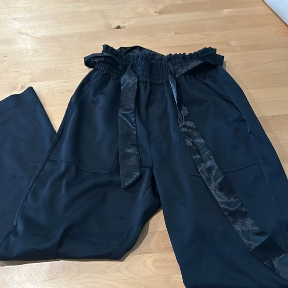 Abercrombie & Fitch Pants - Abercrombie & Fitch Satin Ankle Pant